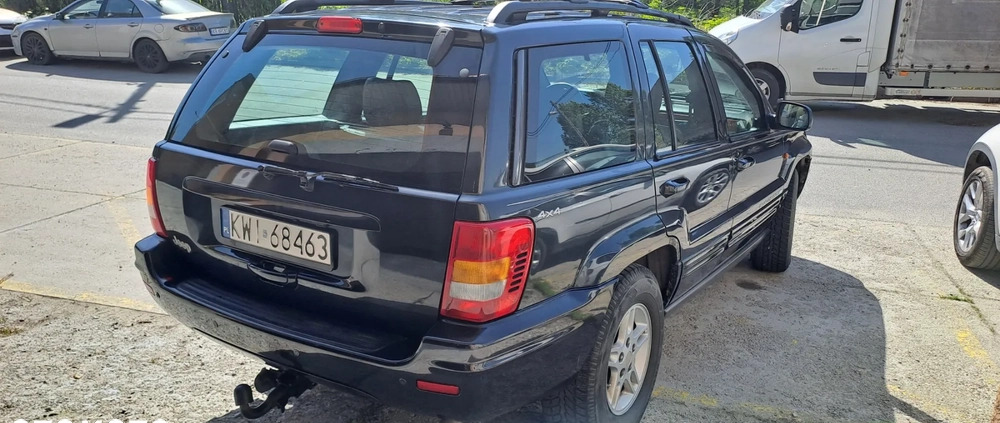 Jeep Grand Cherokee cena 24600 przebieg: 318000, rok produkcji 1999 z Kraków małe 352